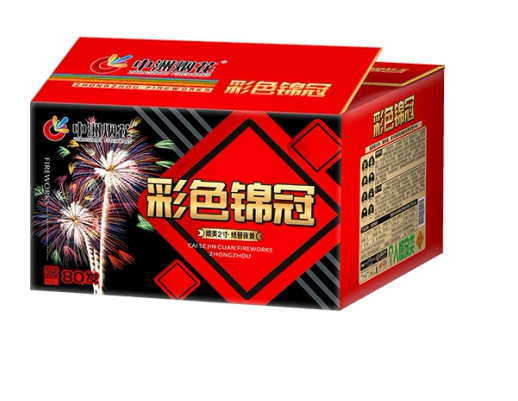 80发彩色锦冠